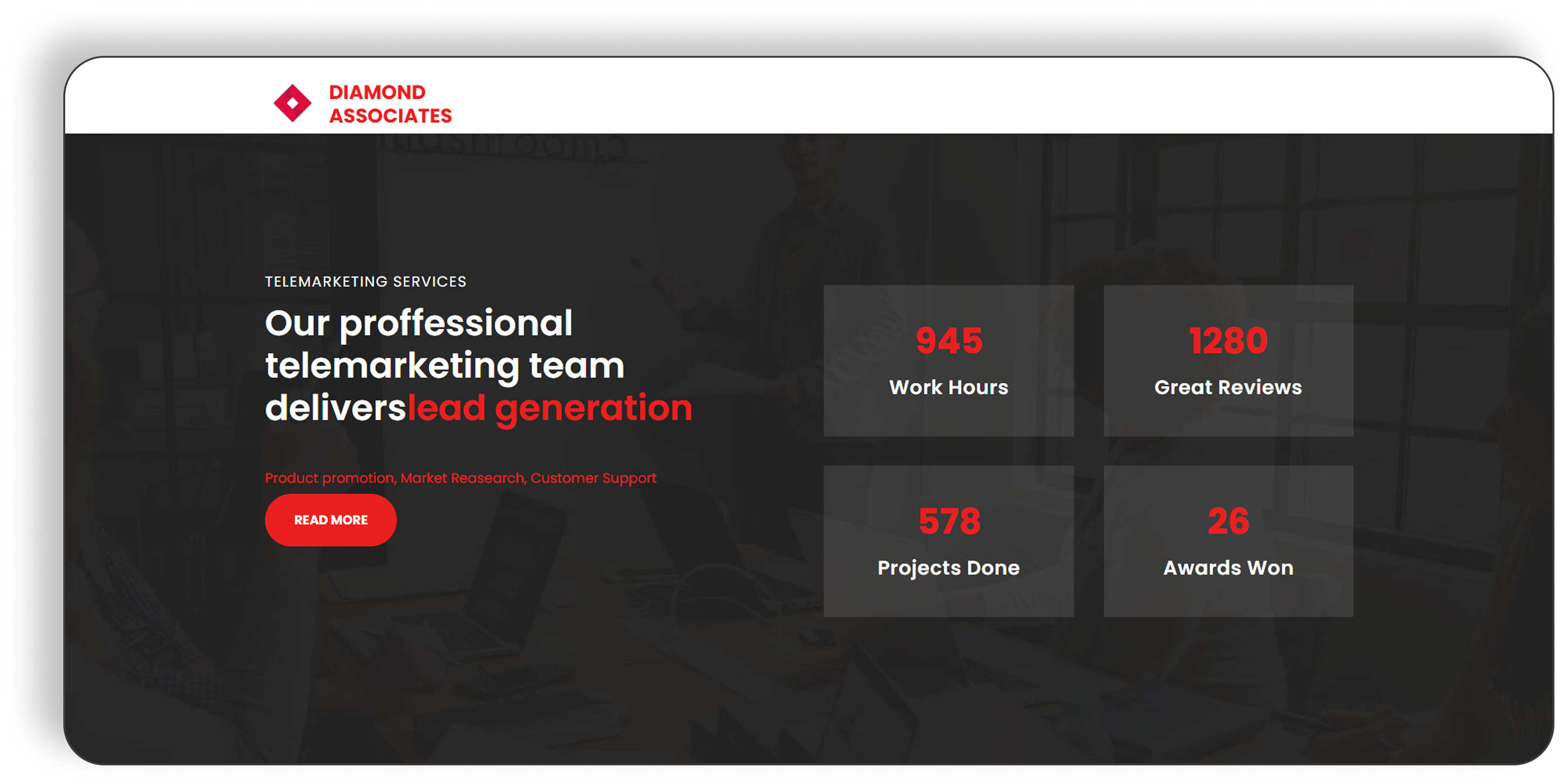 Diamond Associates - Stats
